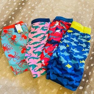 Mini Boden 11-12Y Boys Swim Trunk Lot